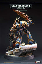 Guilliman vs Chaos Space Marine Diorama