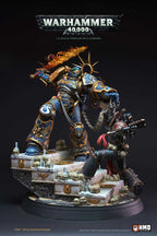 Guilliman vs Chaos Space Marine Diorama