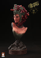 Medusa Statue Bust