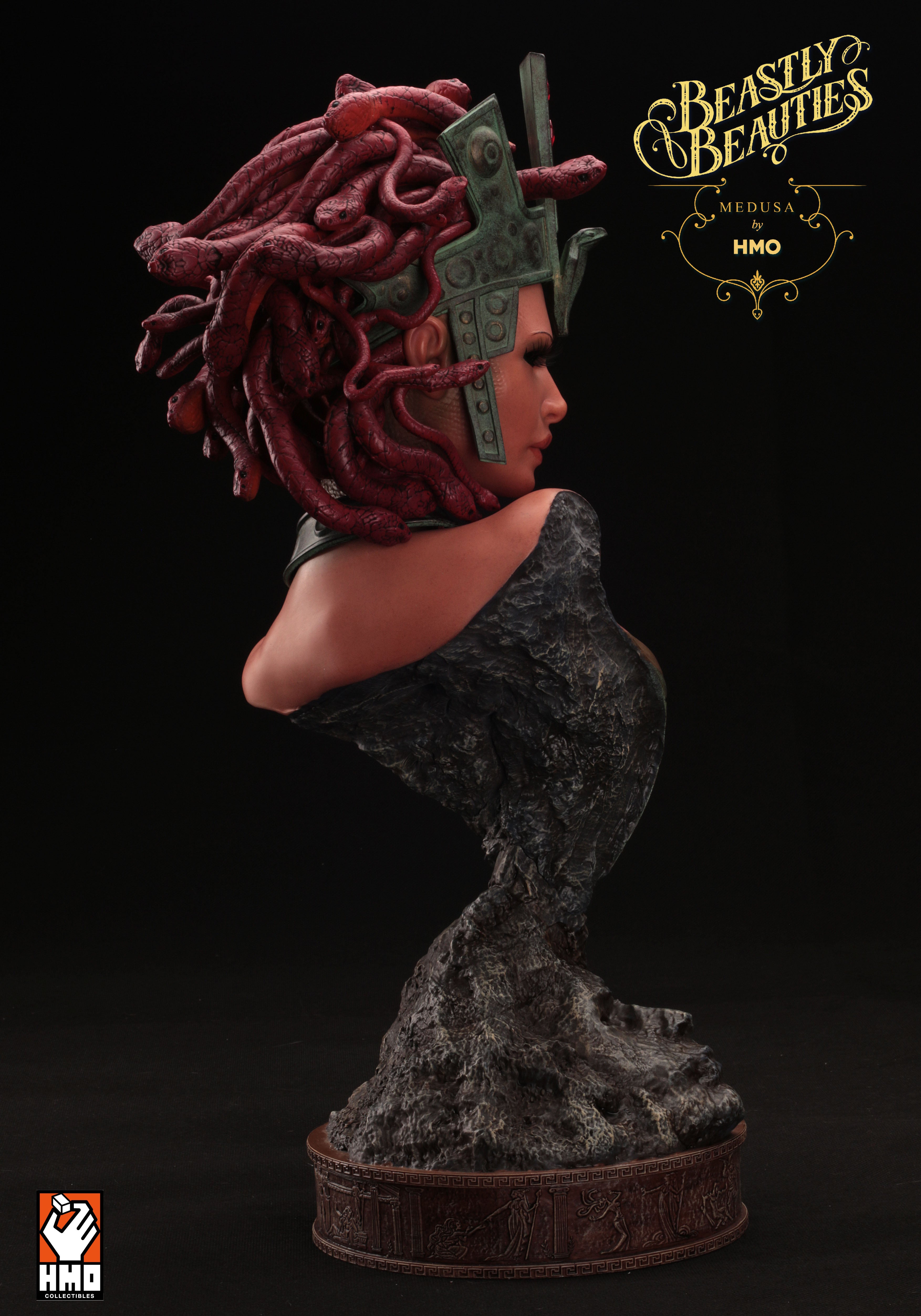 Medusa Statue Bust