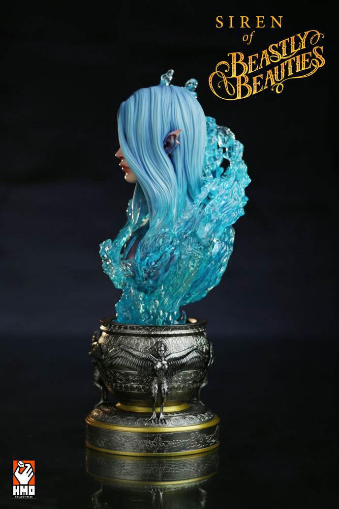 SIREN STATUE BUST
