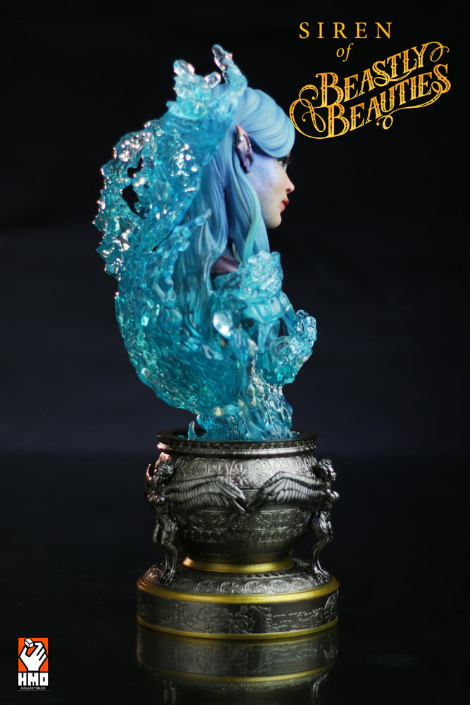 SIREN STATUE BUST