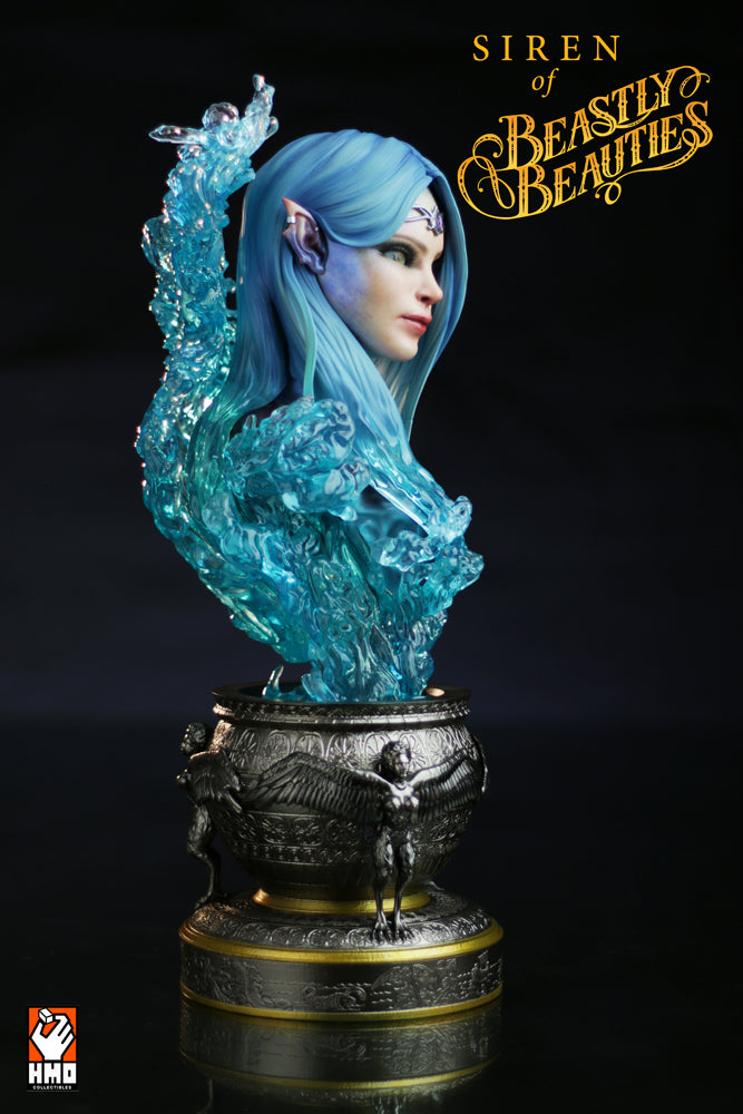 SIREN STATUE BUST