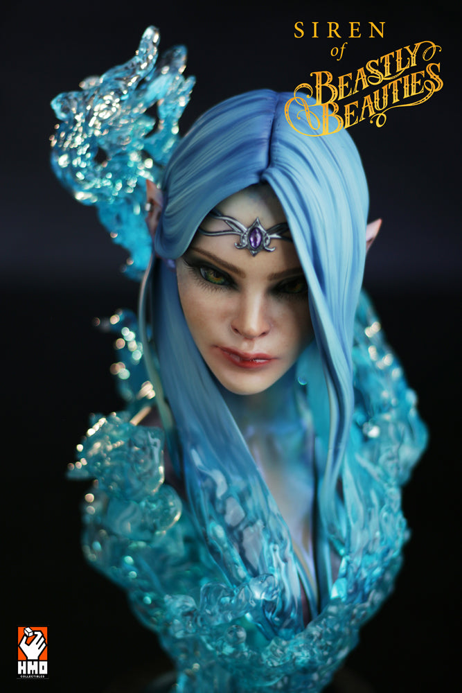 SIREN STATUE BUST