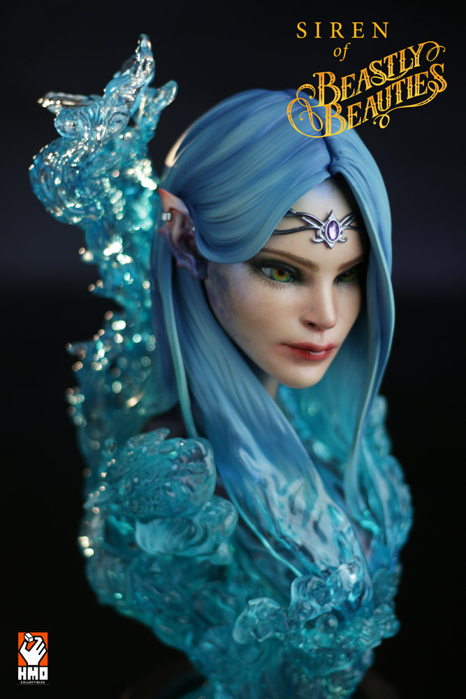 SIREN STATUE BUST