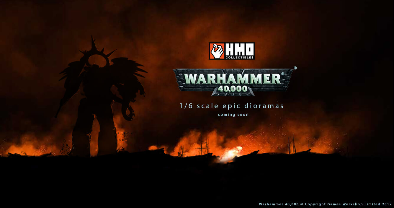 It’s Official: HMO Teams Up with Games Workshop to Produce Warhammer 40,000 Statues!