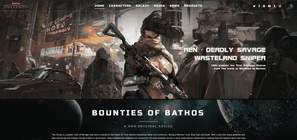 Bounties of Bathos Website and Lore.. Coming Soon!
