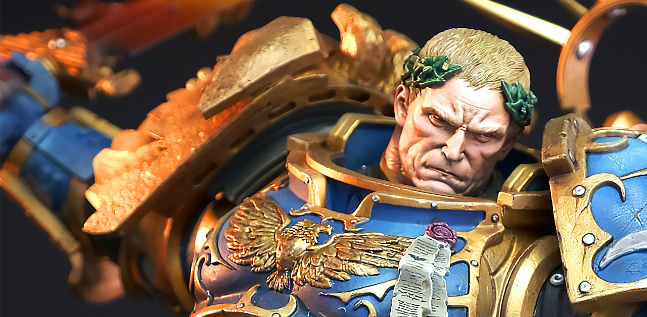 [3 Weeks to Launch!] Guilliman vs CSM 1/6 Diorama comes with 2 Portraits